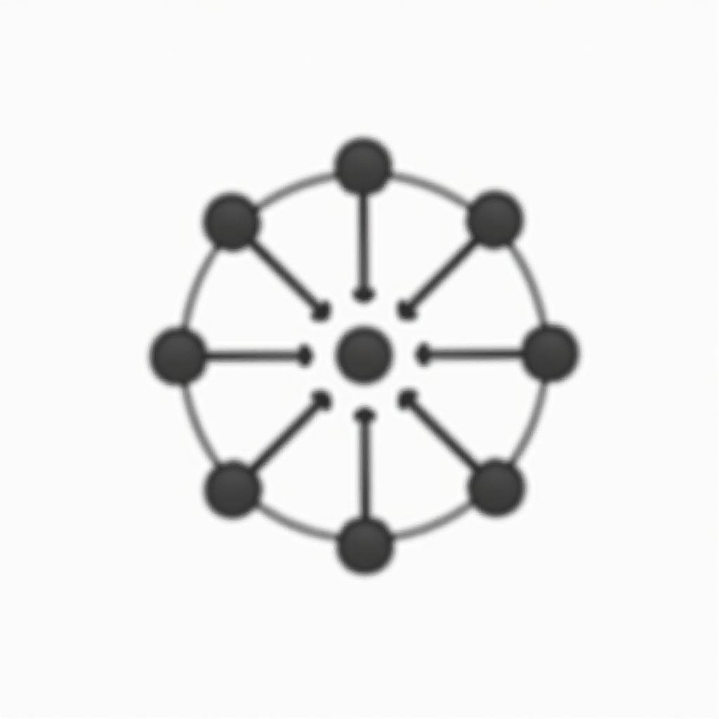 Ícono de networking